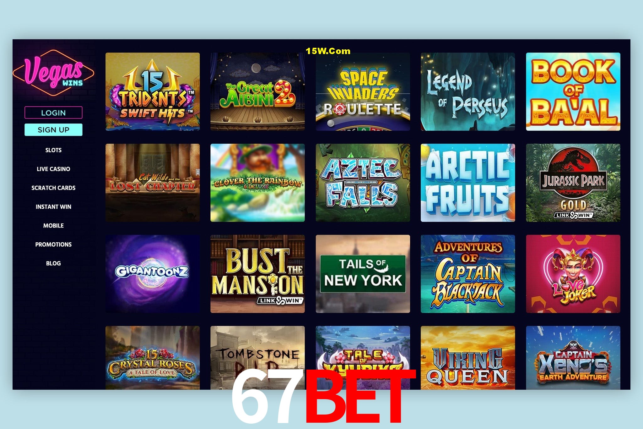 Experiência VIP 67bet